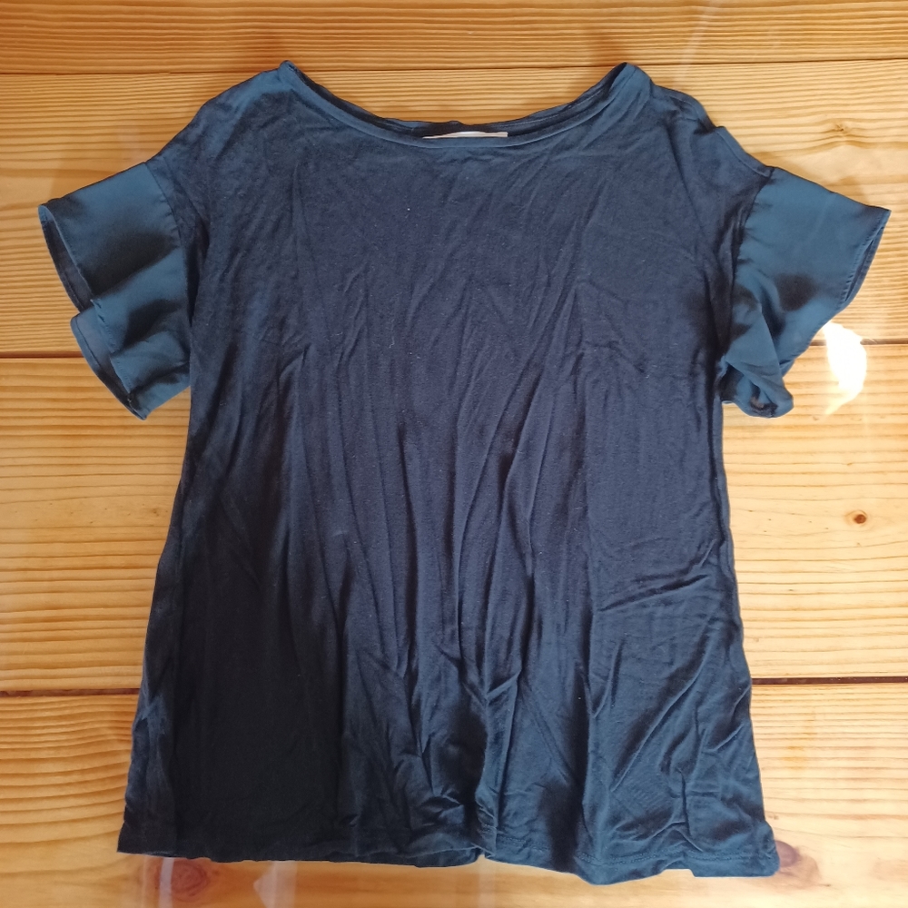 Loft Black Blouse